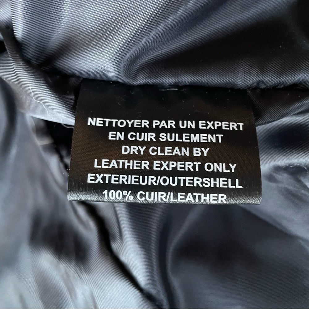 Bod & Christensen Chocolate Brown Leather Blazer size M NWT - Picture 8 of 14